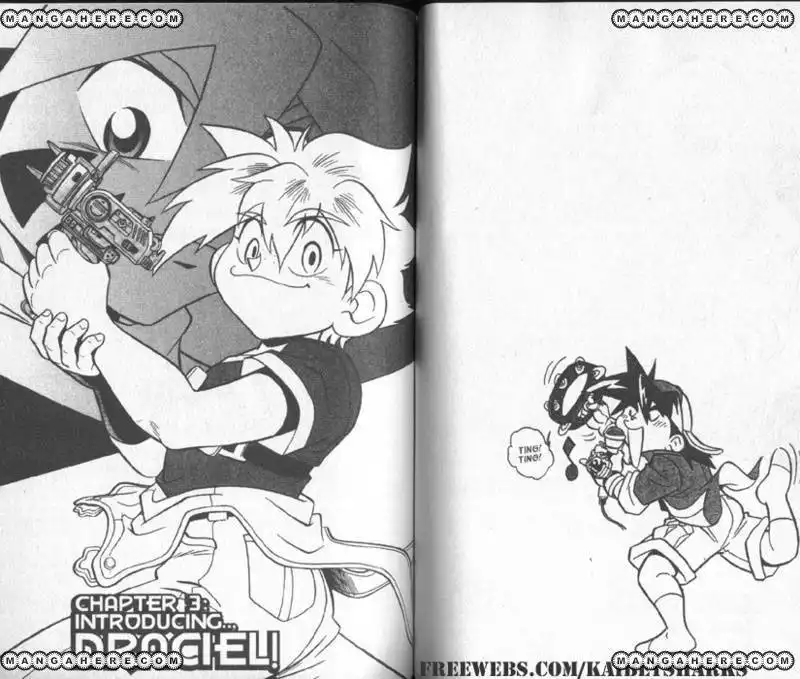 Bakuden Shoot Beyblade Chapter 2.3 1